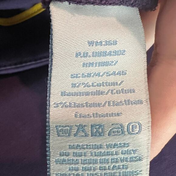 Boden Chelsea Turn Up Slim Straight Trousers in Deep Purple Size US 6R - Picture 7 of 9